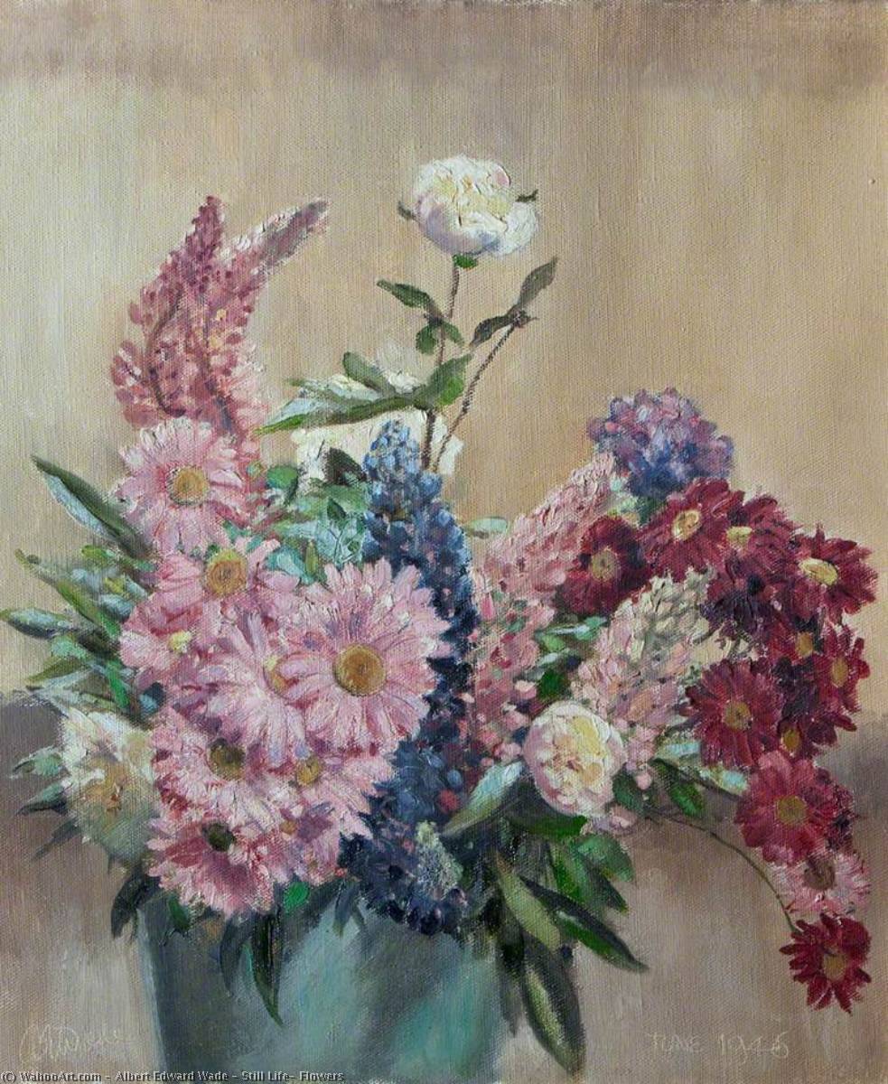 Still Life, Flowers — Albert Edward Wade