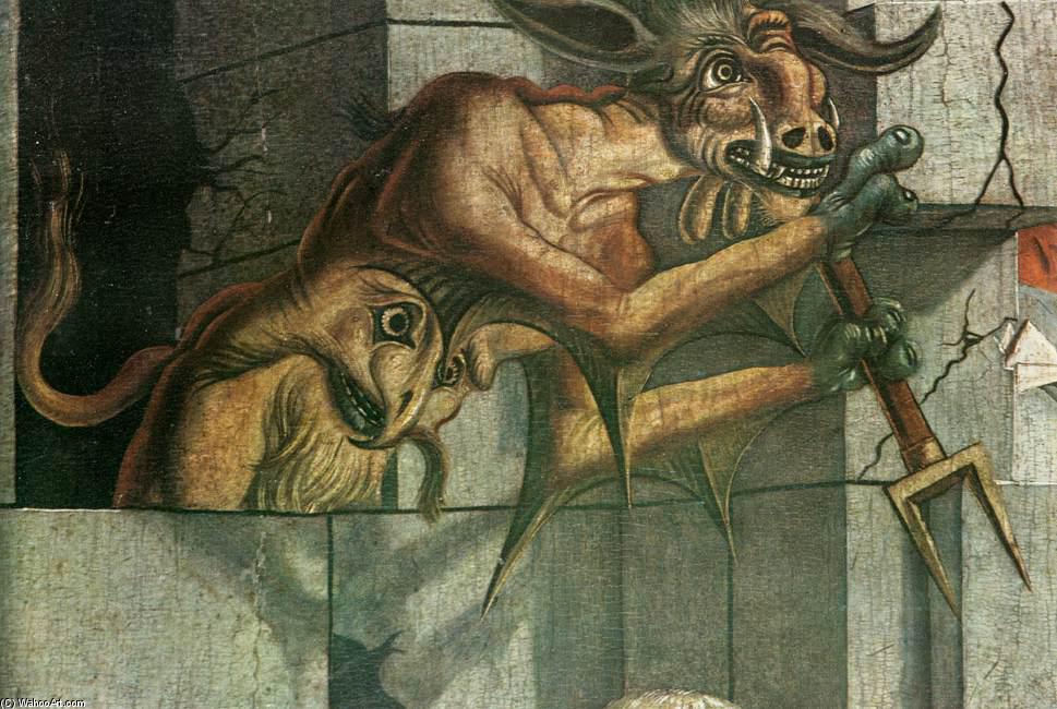 Christ In Limbo (detail) — Friedrich Pacher