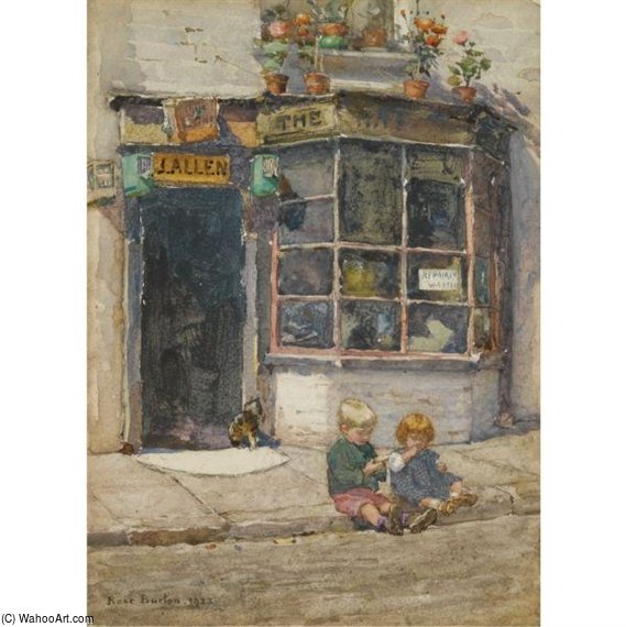 Cobbler's Shop In Lancelot Place — Rose Maynard Barton