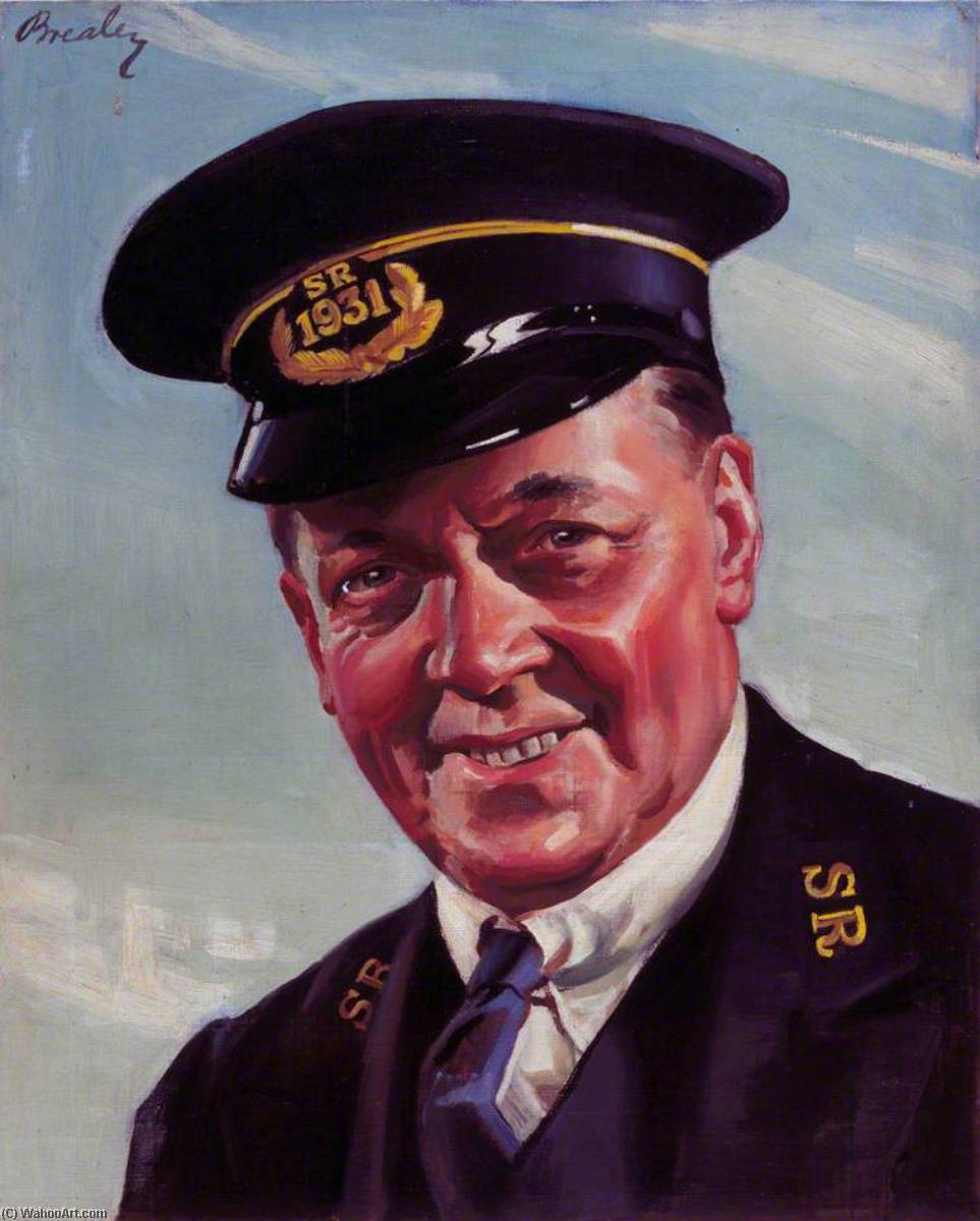 Southern Railway Guard Sunny South Sam (southern Railway Poster Artwork) — William Ramsden Brealey