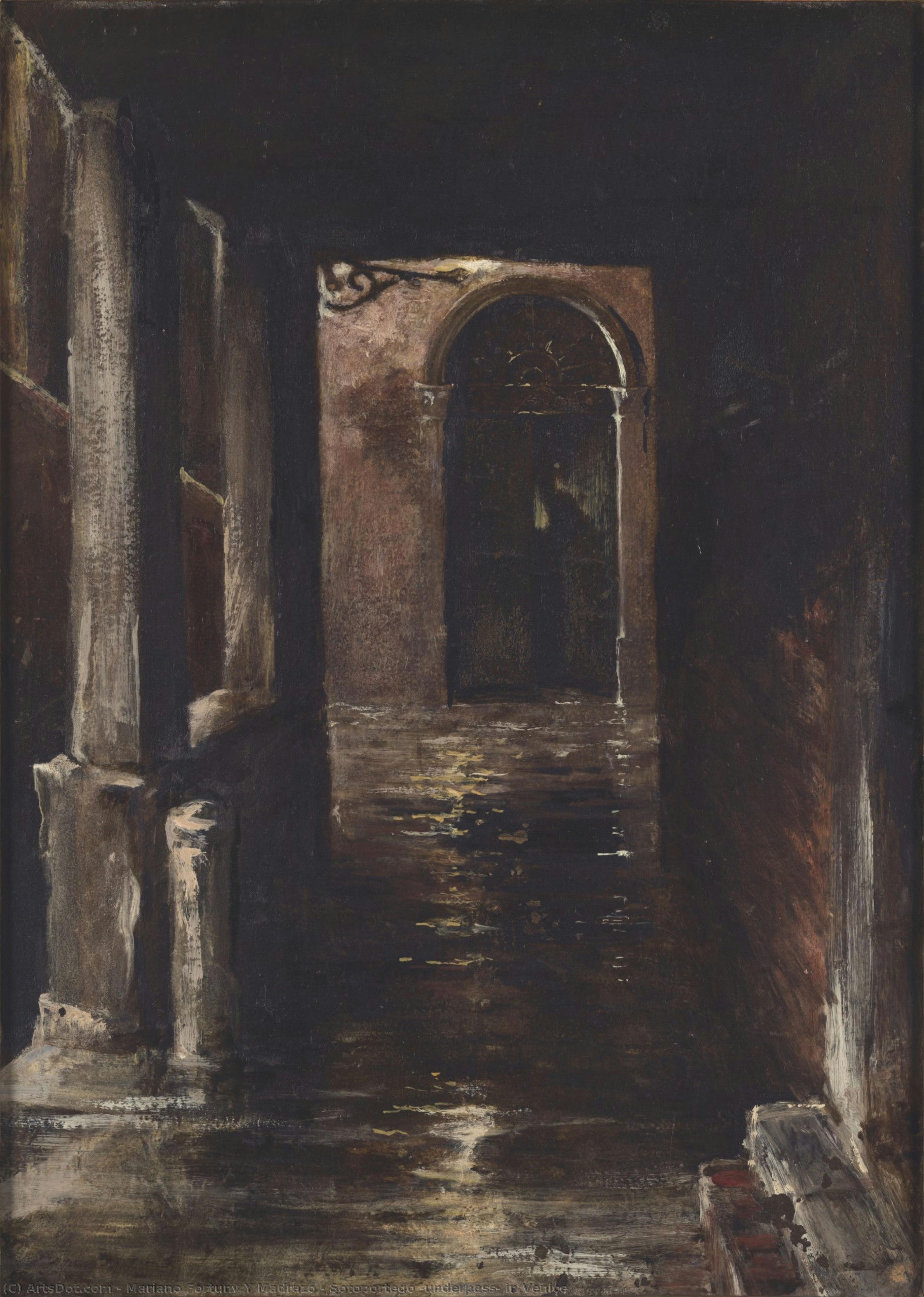 Sotoportego [underpass] In Venice — Mariano Fortuny