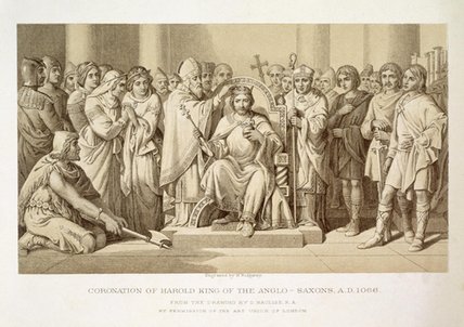 Coronation Of Harold — Daniel Maclise