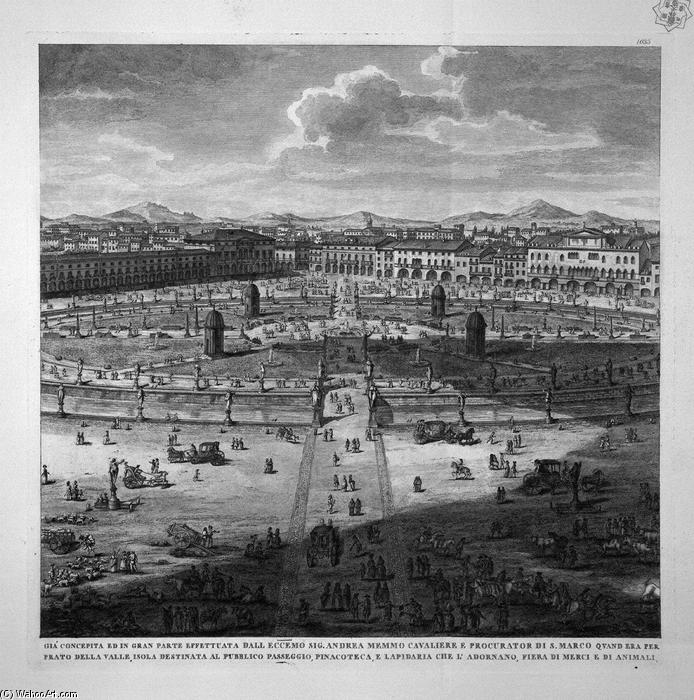 Perspective Of New Square In Padua — Giovanni Battista Piranesi