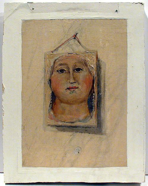 Head Of The Virgin After Taddeo Di Bartolo — Marcel Vertes