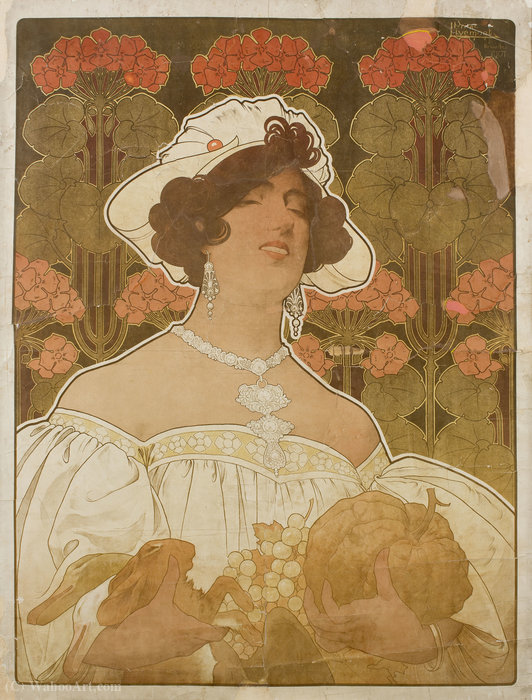 'untitled', (109 X 83 Cm) (1901) — Henri Privat-livemont