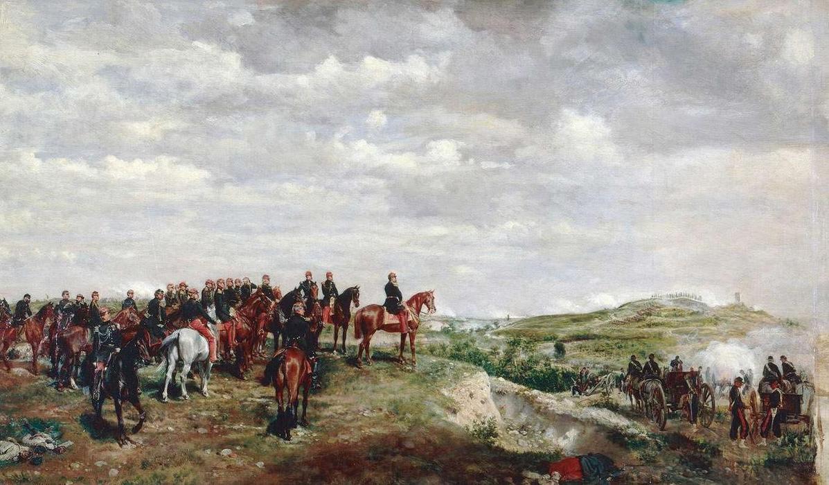 The Emperor Napoleon Iii At The Battle Of Solferino — Jean-louis Ernest Meissonier