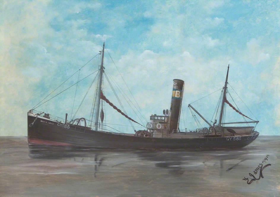 The 'manx Hero', Gy 585 — Frederick Charles James