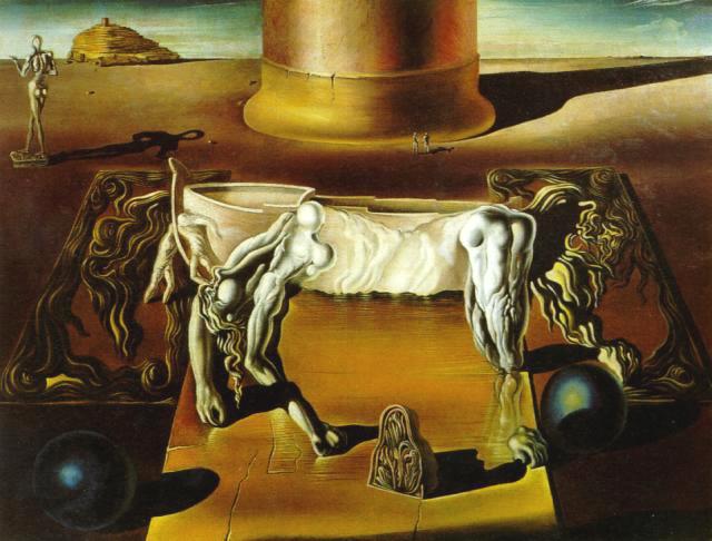 Mujer Paranoica-caballo — Salvador Dalí