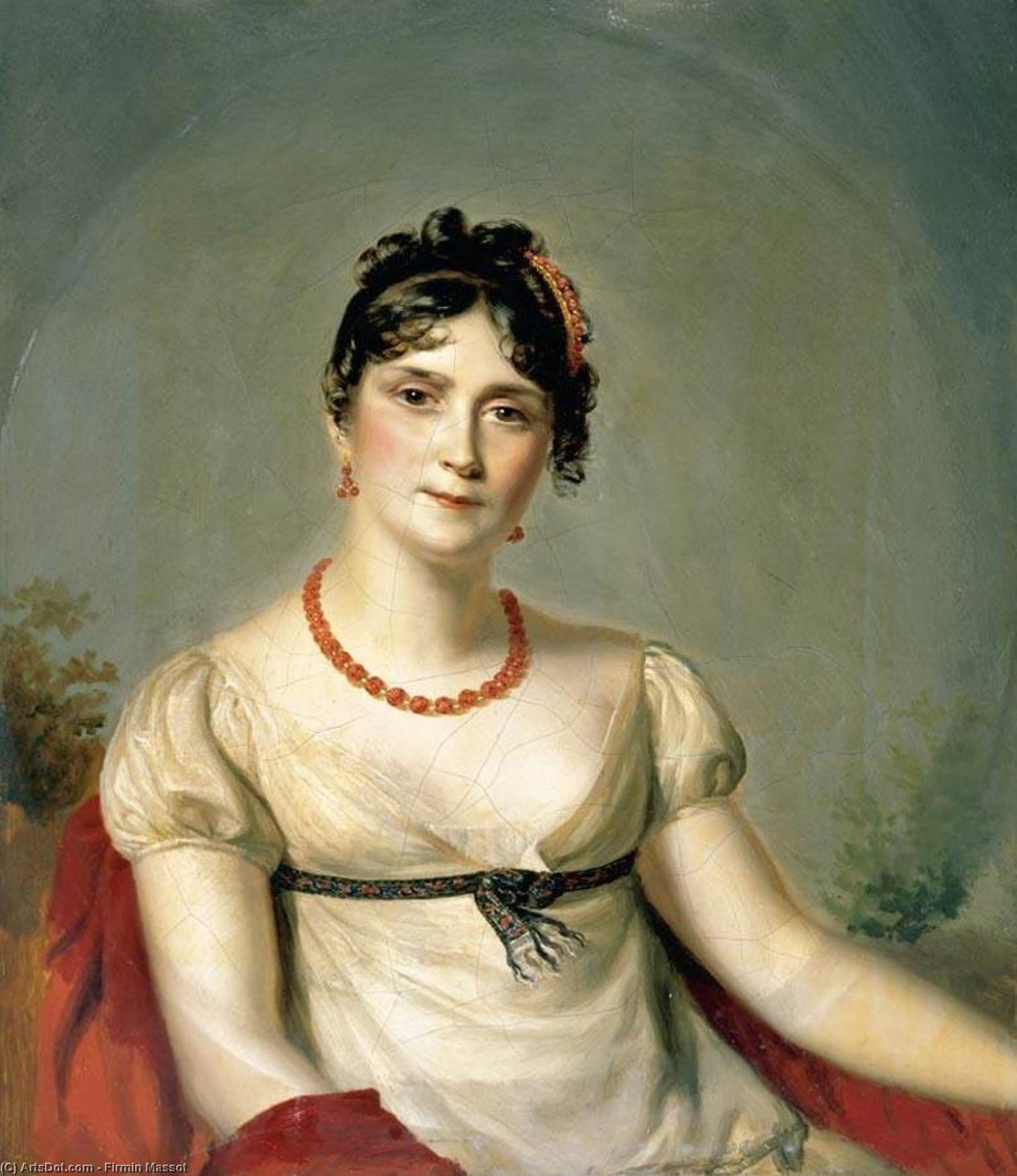 Portrait Of The Empress Josephine Of France — Firmin Massot
