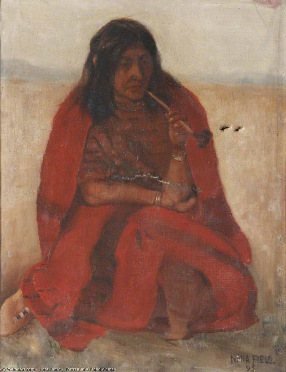 Portrait Of A Blood Woman — Nora Foote
