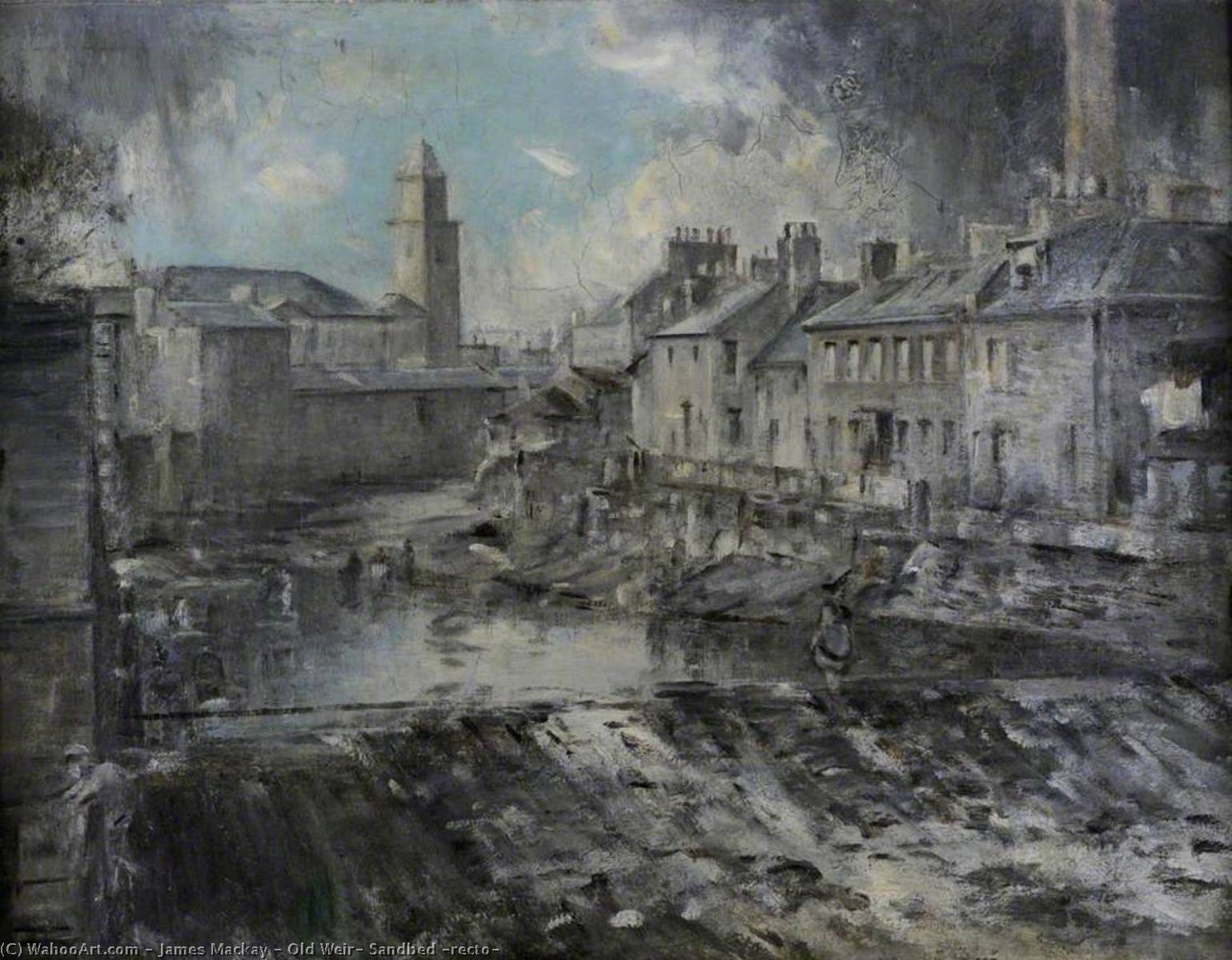 Old Weir, Sandbed (recto) — James Mackay