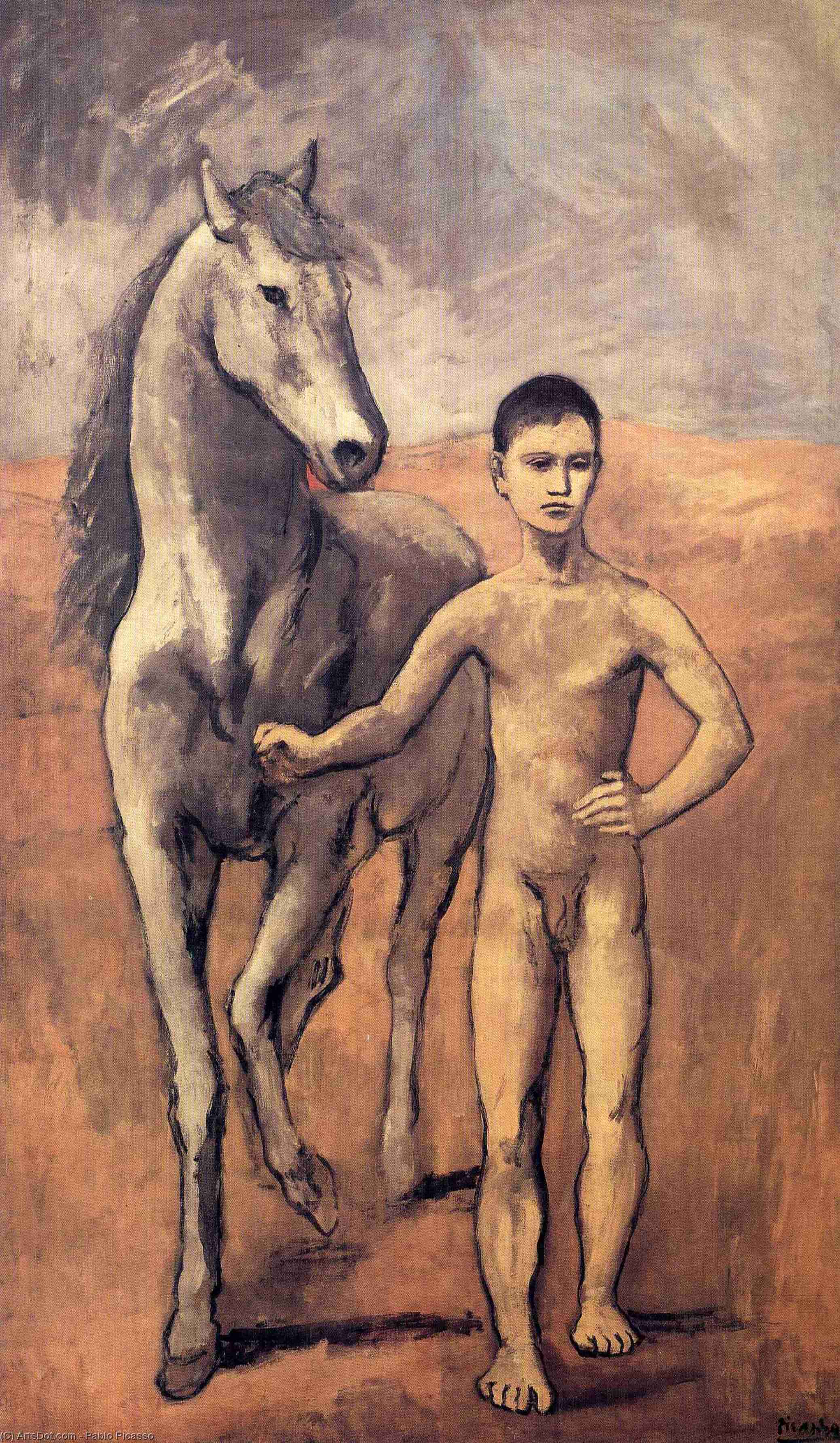 Boy Leading A Horse — パブロ・ピカソ