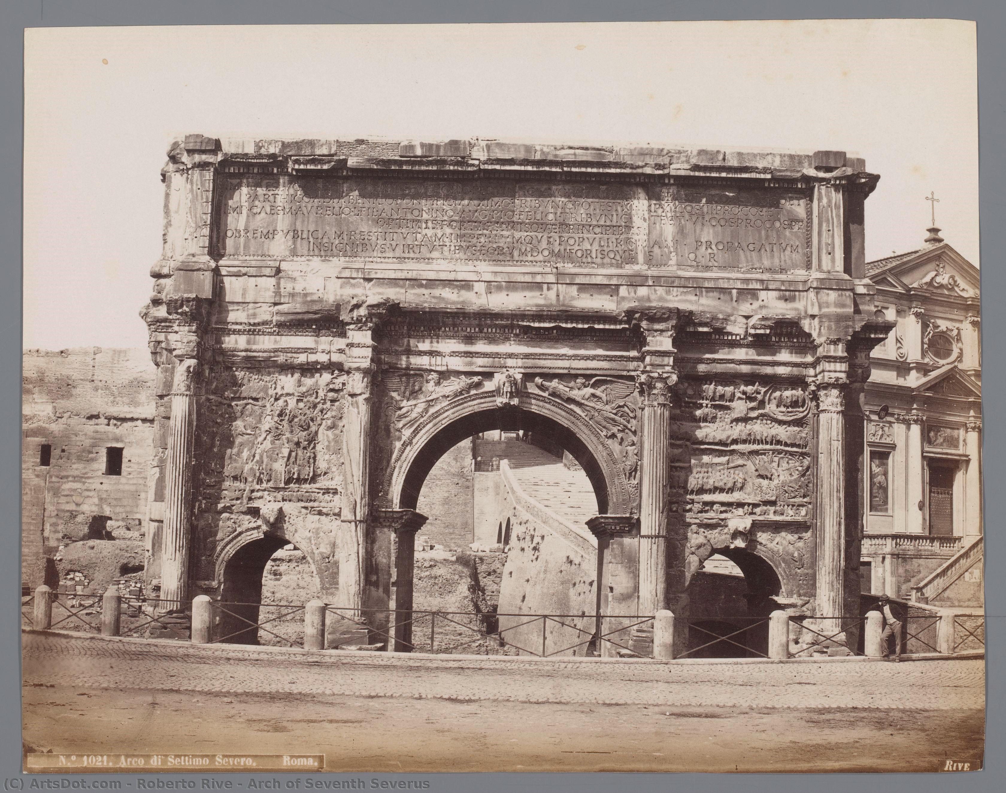 Arch Of Seventh Severus — Roberto Rive
