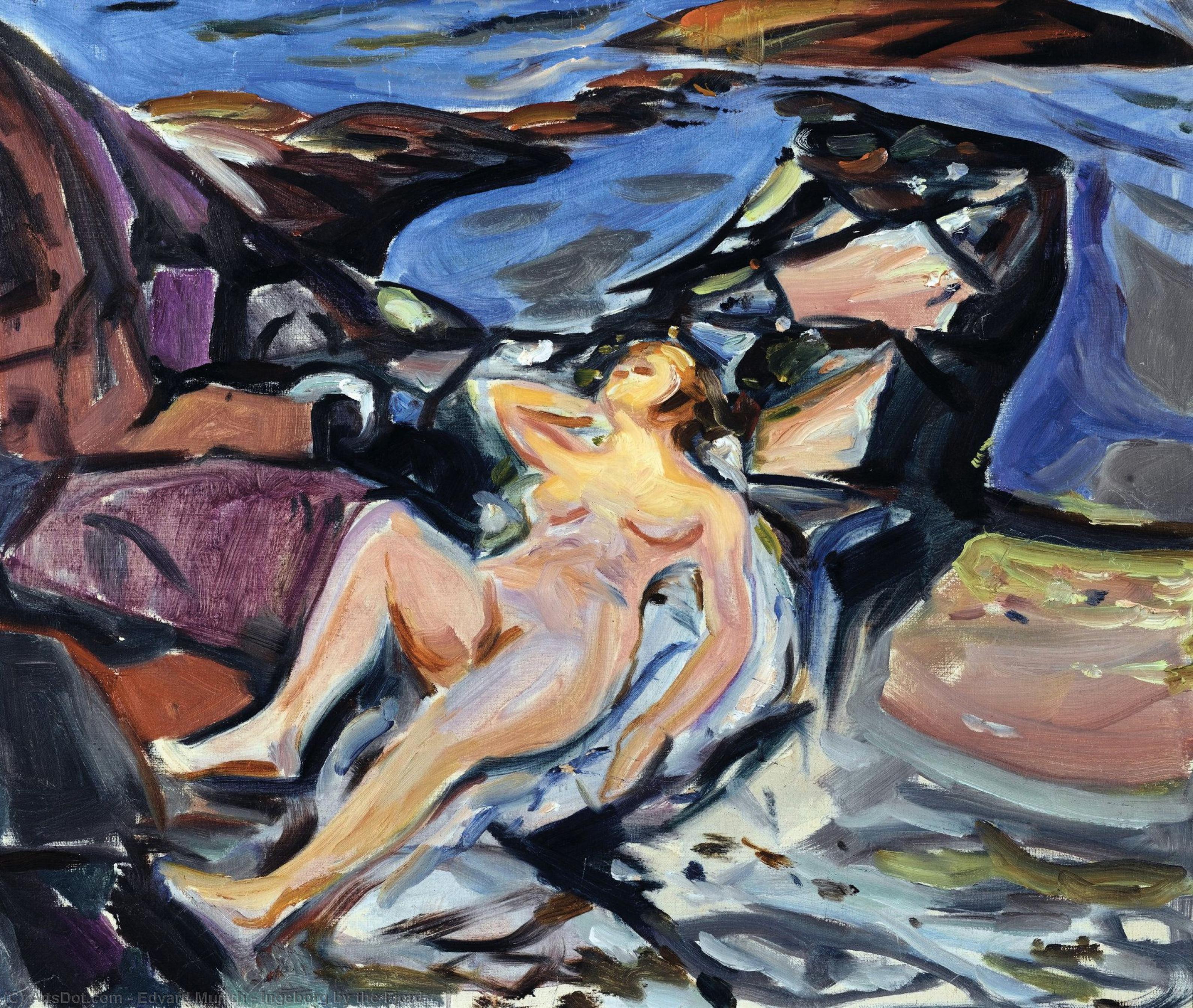Ingeborg By The Fjord — Edvard Munch