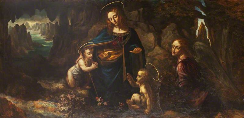 The Madonna Of The Rocks (after Leonardo Da Vinci) — Rebecca Dulcibella Orpen