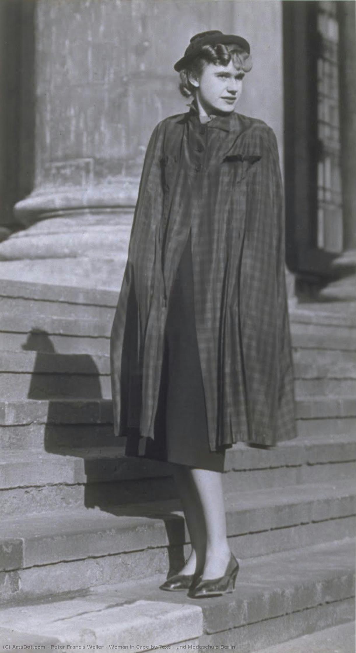 Woman In Cape By Textil- Und Modeschule Berlin — Peter Francis Weller