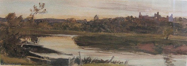 Twilight On The River Arun — Томас Коллиер