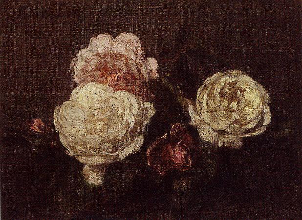 Flowers. Roses 1 — Henri Fantin-latour