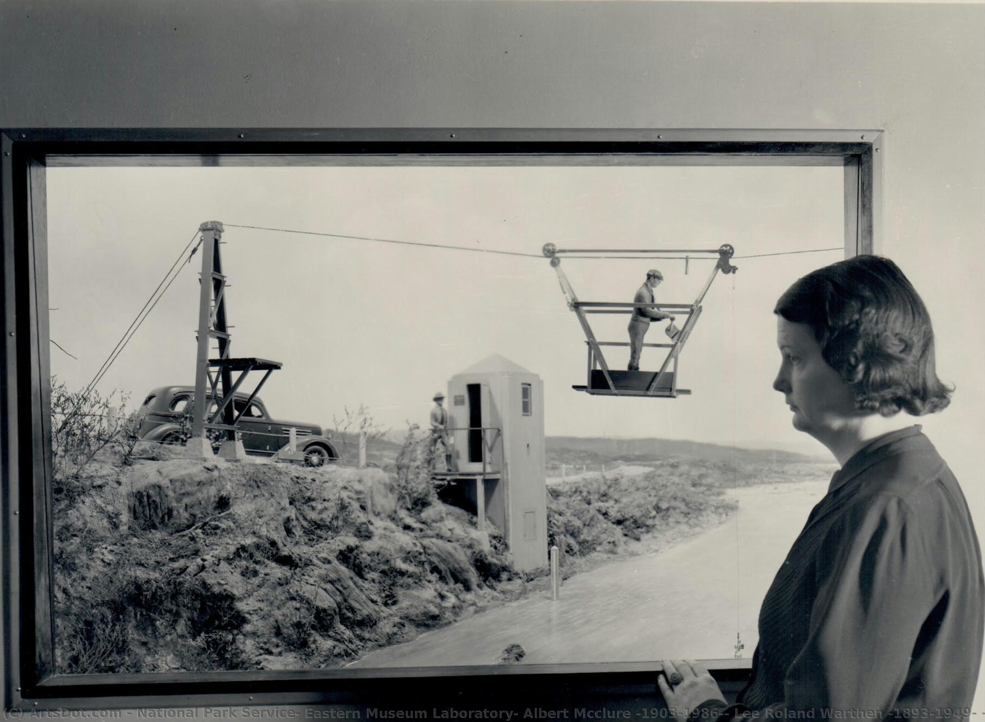 Publicity Photo, — National Park Service, Eastern Museum Laboratory, Albert Mcclure (1903-1986), Lee Roland Warthen (1893-1949)