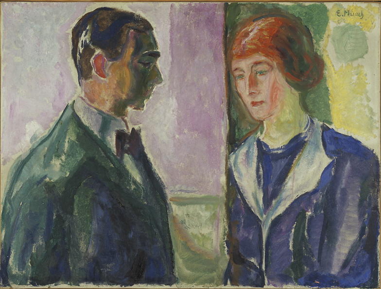 Hugo And Käte Perls — Edvard Munch