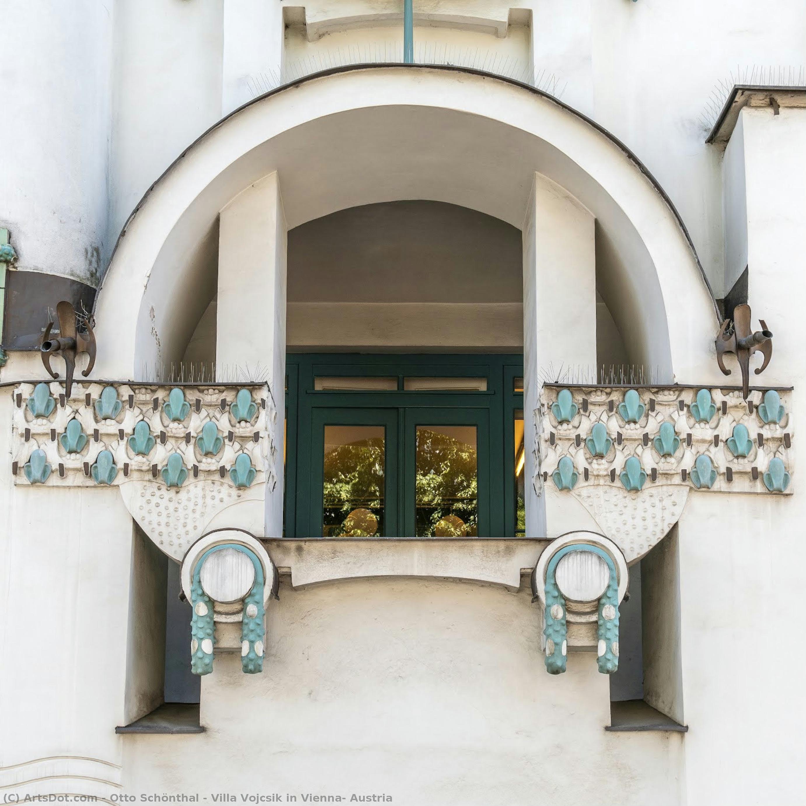 Villa Vojcsik In Vienna, Austria — Otto Schönthal