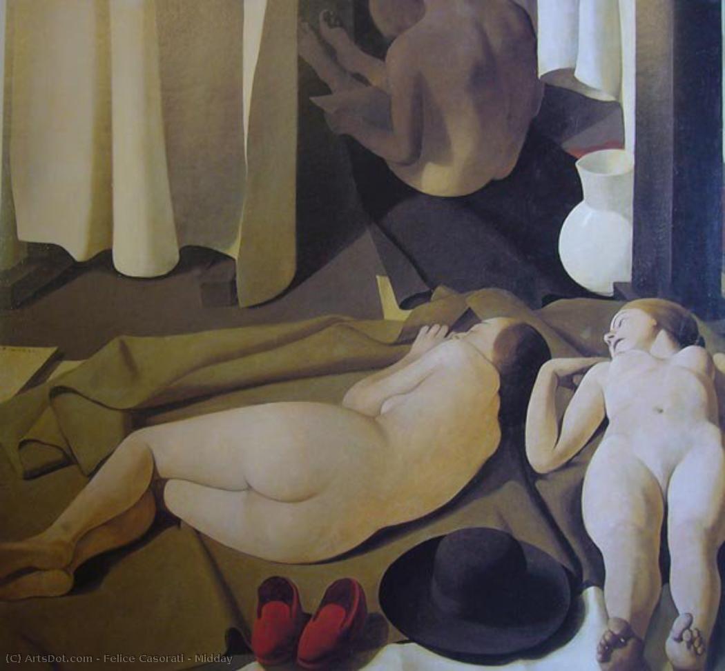 Midday — Felice Casorati