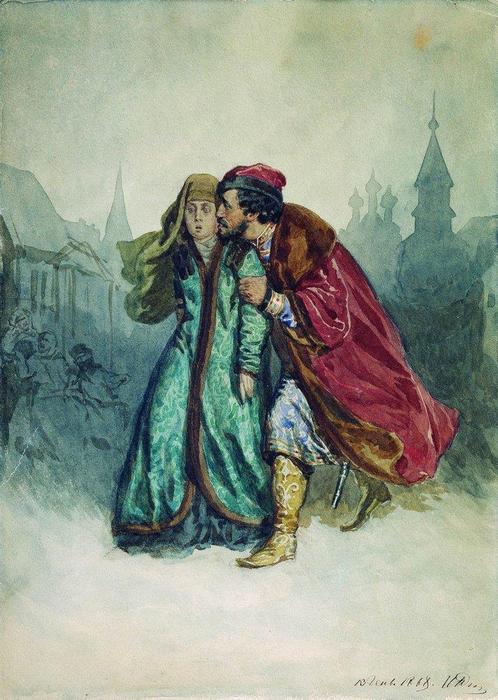 The Merchant Kalashnikov — Ilya Yefimovich Repin