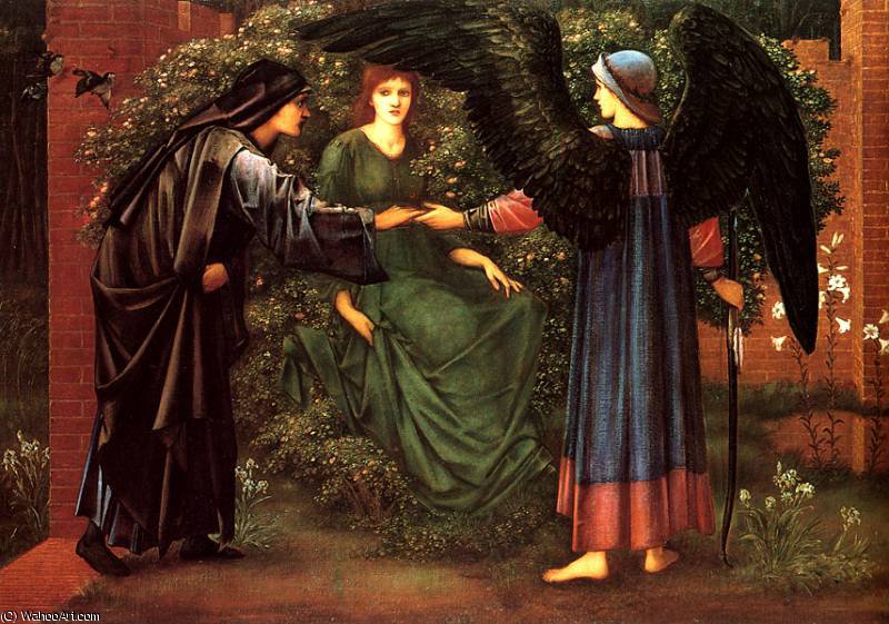 The Heart Of The Rose — Edward Coley Burne-jones