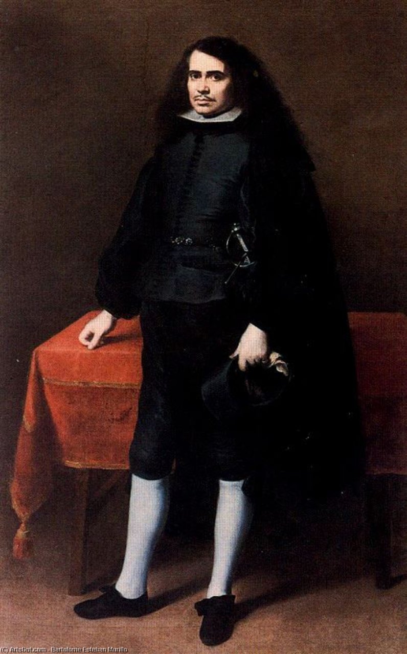 Caballero De Golilla — Bartolomé Esteban Murillo