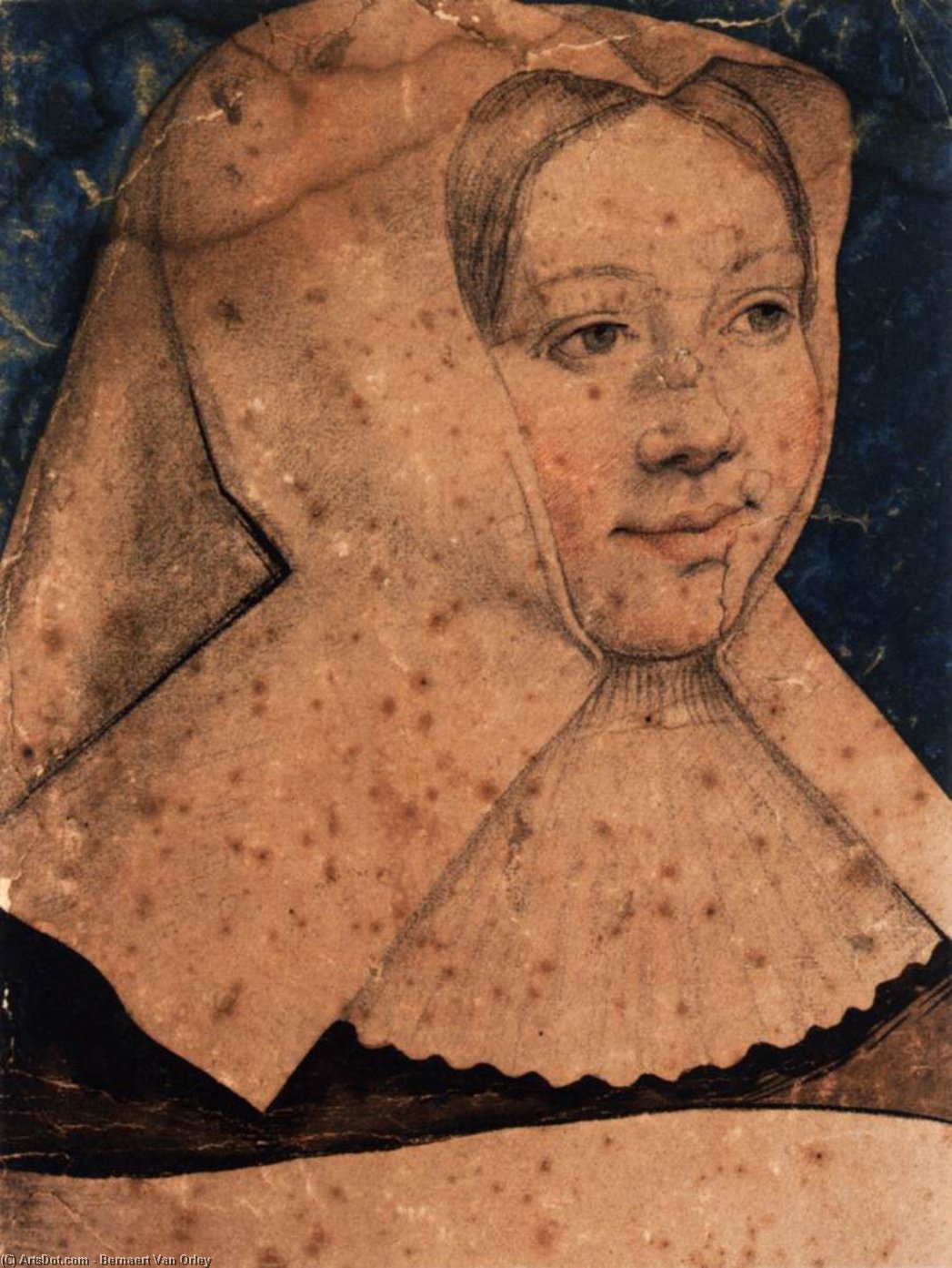 Portrait Of Margaret Of Austria — Bernaert Van Orley