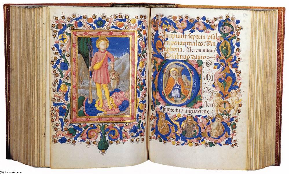 Book Of Hours For The Use Of Rome (folios 169v-170r) — Zanobi Strozzi