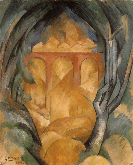 Viaduct At Estaque — Georges Braque