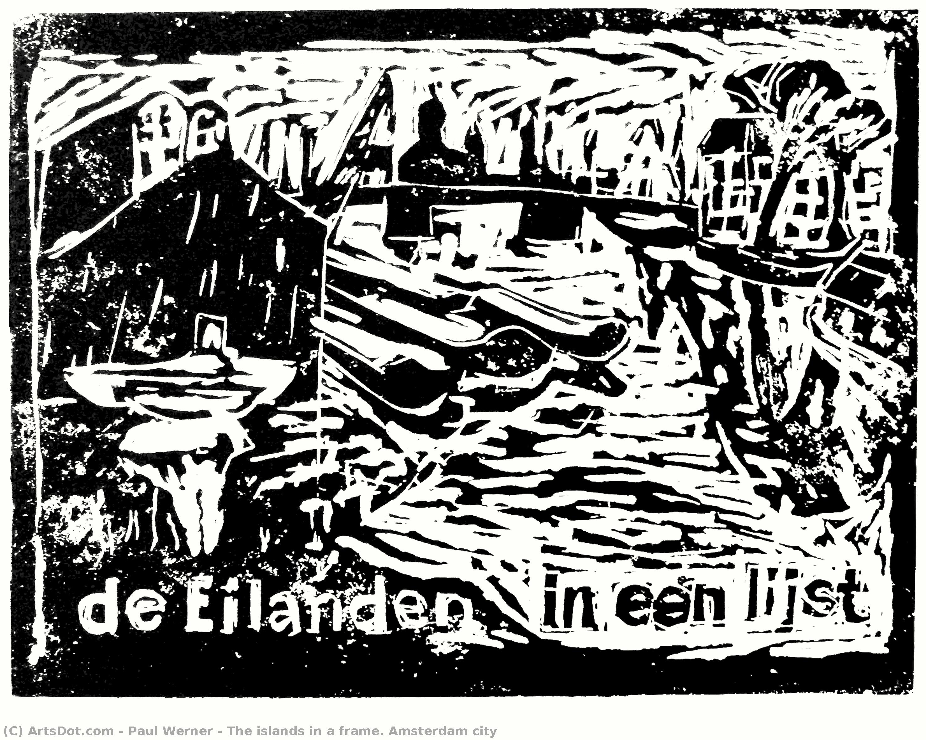 The Islands In A Frame. Amsterdam City — Paul Werner