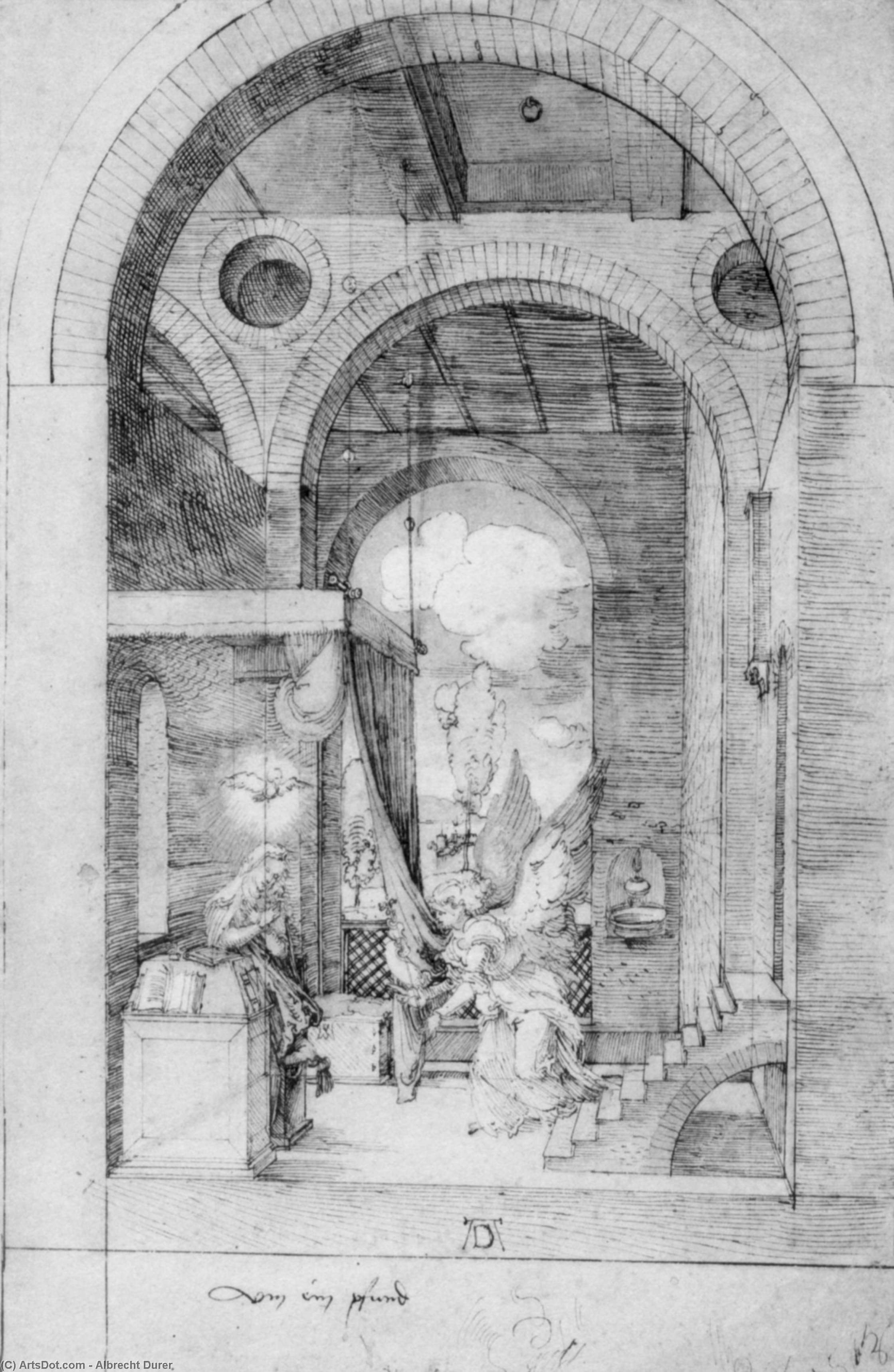 Annunciation — Альбрехт Дюрер