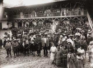 Fiesta Gathering, Hacienda Angostura, Near Cuzco — Martín Chambi