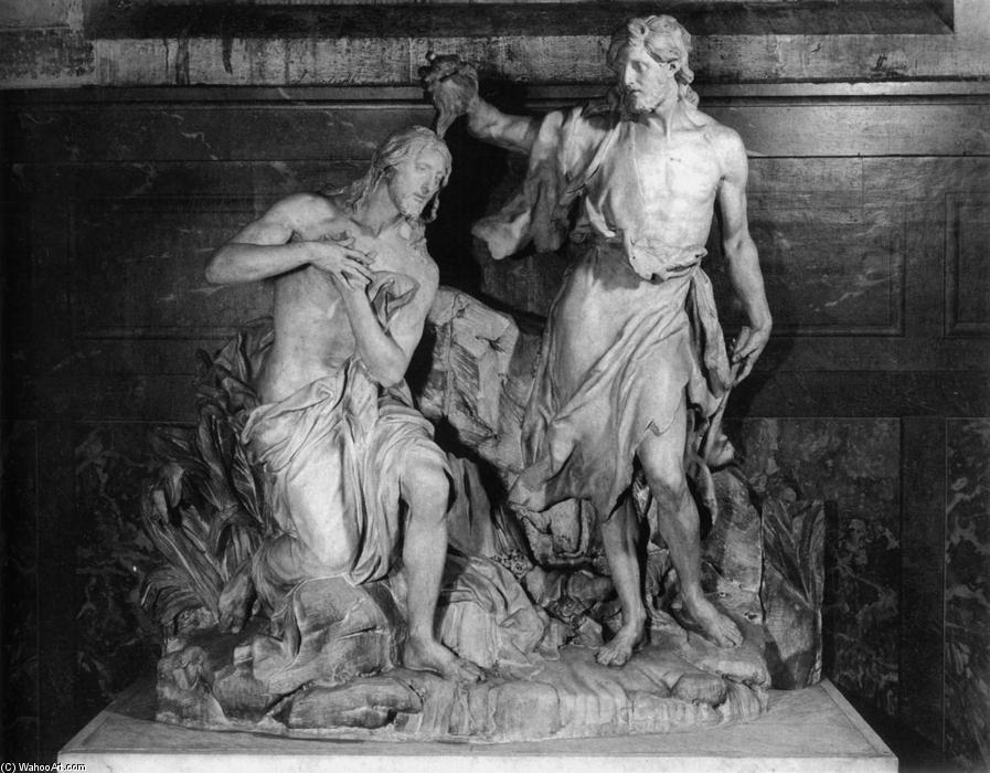 The Baptism Of Christ — Jean-baptiste Lemoyne Ii