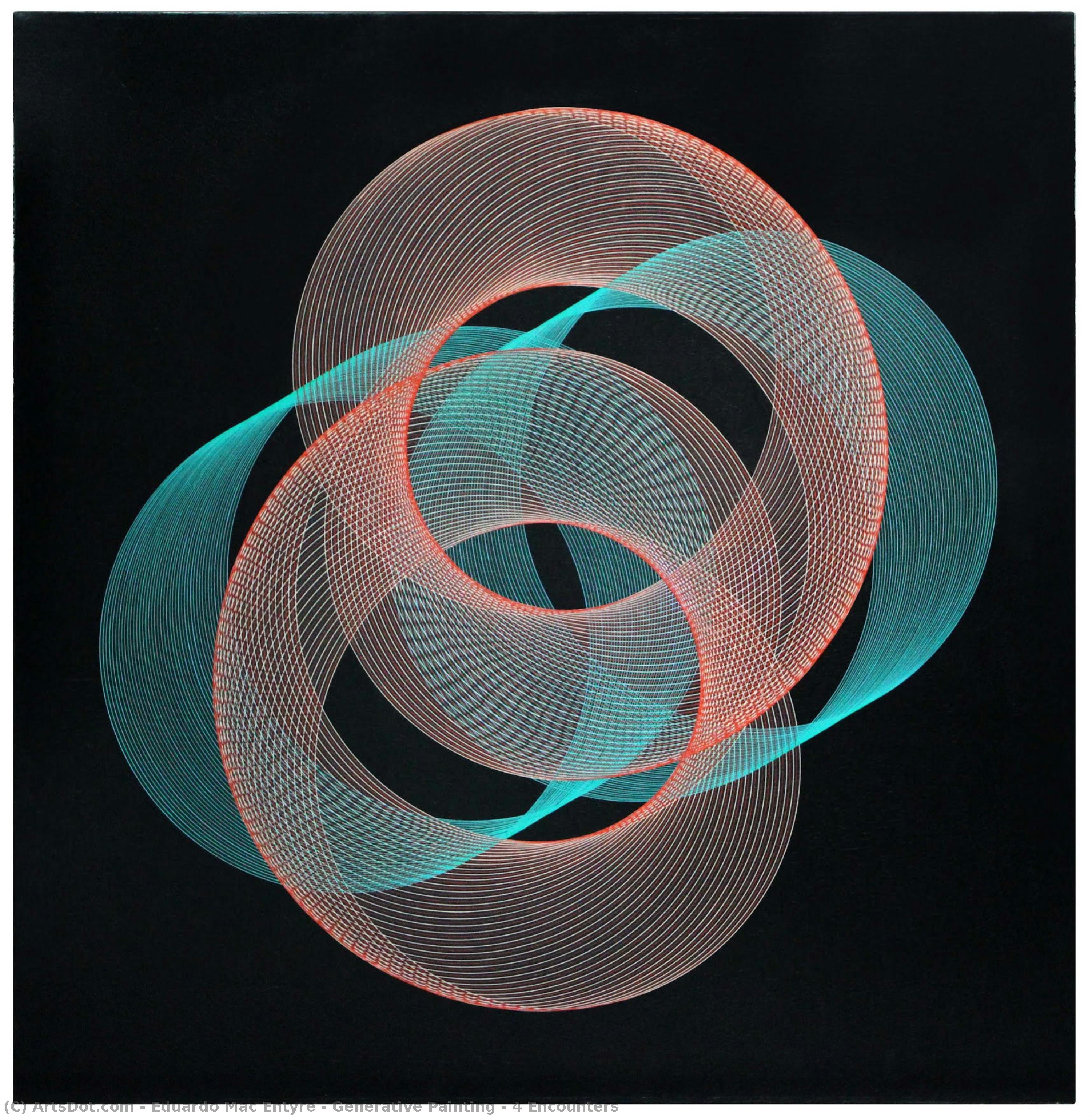 Generative Painting - 4 Encounters — Eduardo Mac Entyre