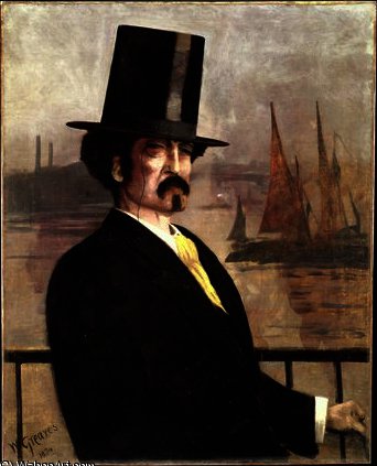 Portrait Of Whistler On The Thames — Valter Grifs