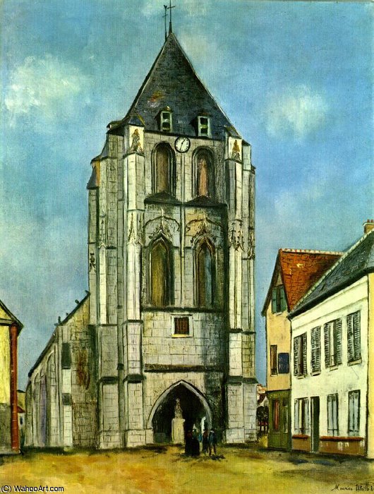 Church In Provence — Утрилло