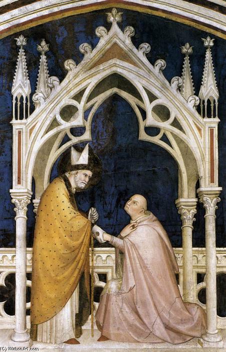 Consecration Of The Chapel (detail) — Simone Martini