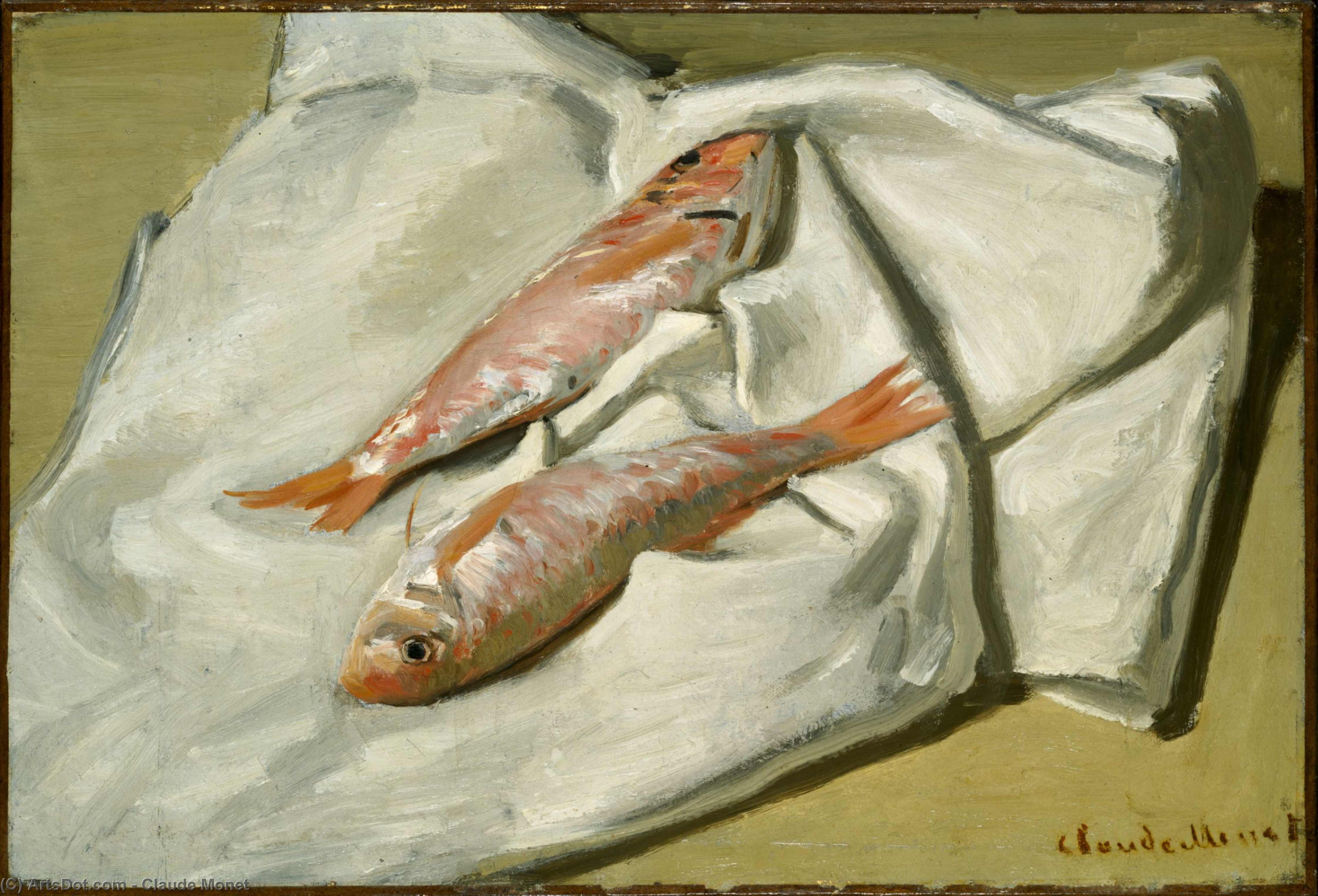 Red Mullets — Клод Моне