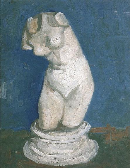 Plaster Statuette Of A Female Torso 7 — Vincent Willem Van Gogh