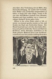 As Josua Grübler Found His Way Josua (wie Josua Grübler Seinen Weg Fand Josua) (in Text Plate, Page 188) From Neben Der Heerstrasse (off The Main Road) — Ernst Ludwig Kirchner