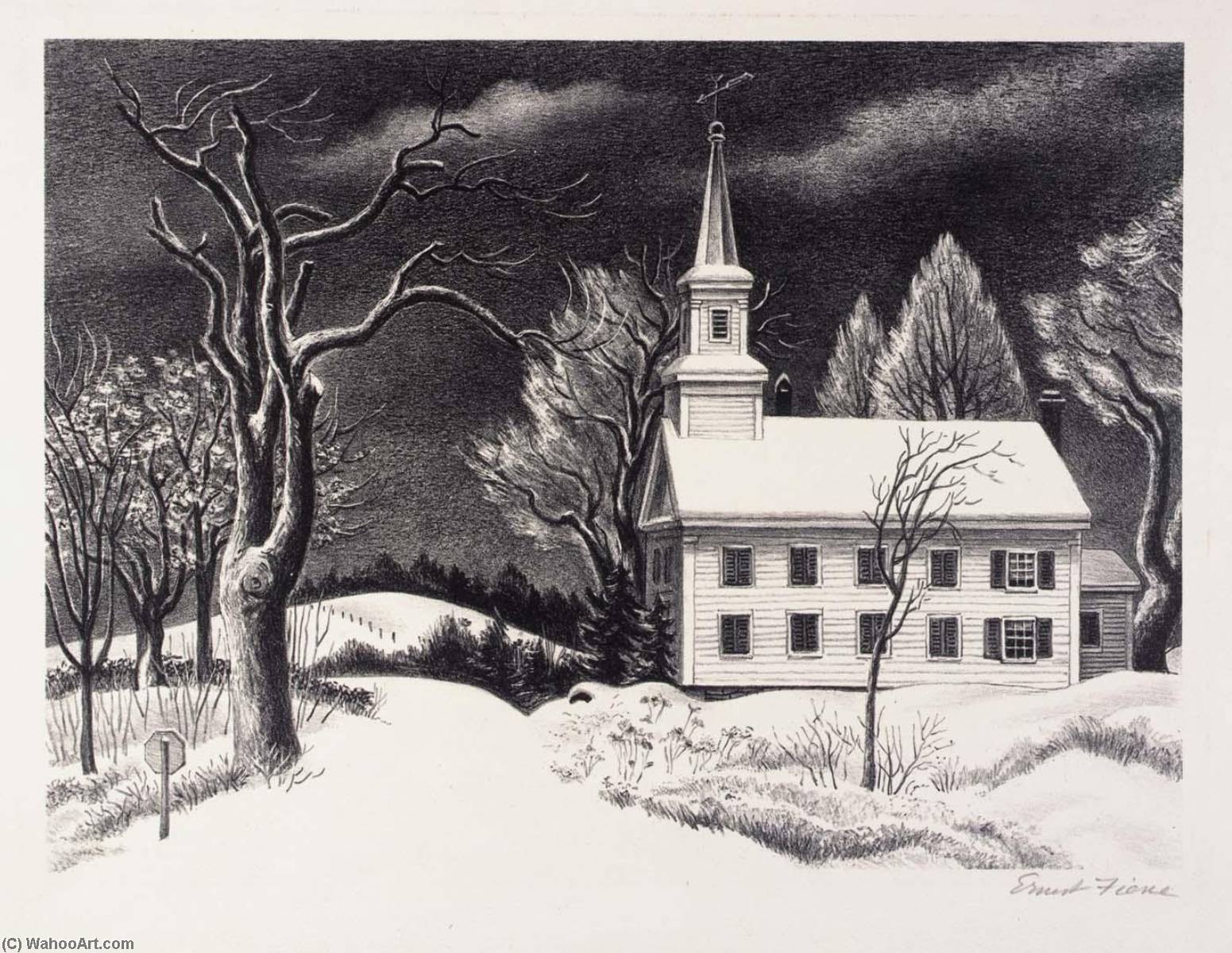 New Snow — Ernest Fiene