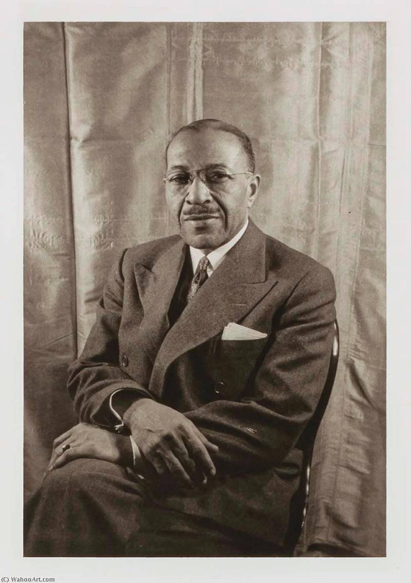 Charles S. Johnson, From The Portfolio O Write My Name American Portraits, Harlem Heroes — Carl Van Vechten