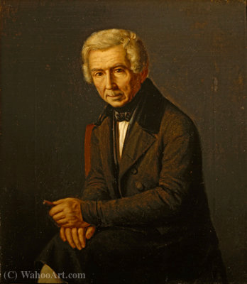 Portrait Of The Artist Venetsianov — Grigori Vasilievich Soroka