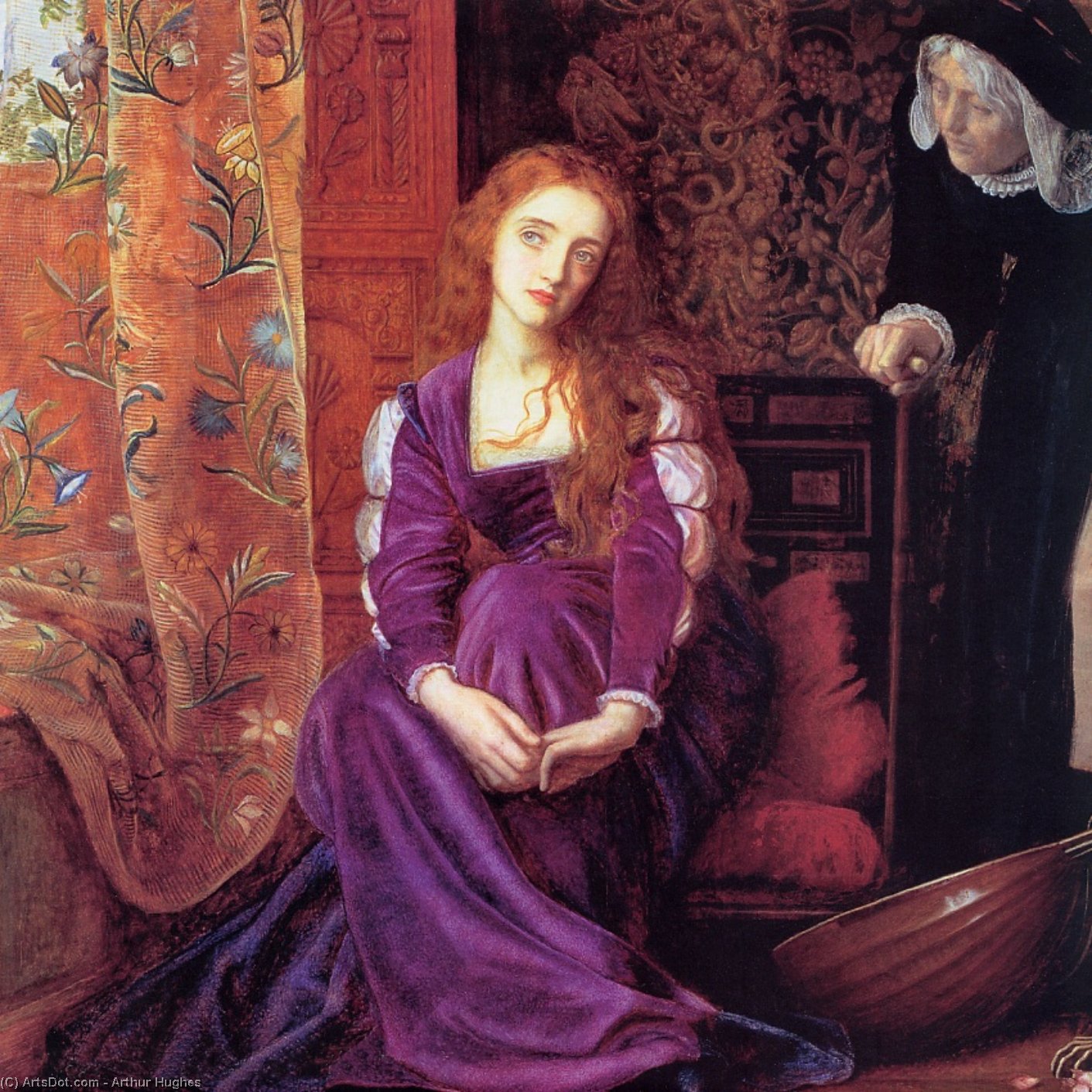 The Pained Heart — Артур Хьюз