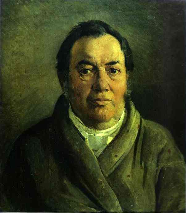 Portrait Of Nikolay O.ge, Artist's Father — Nikolai Ge