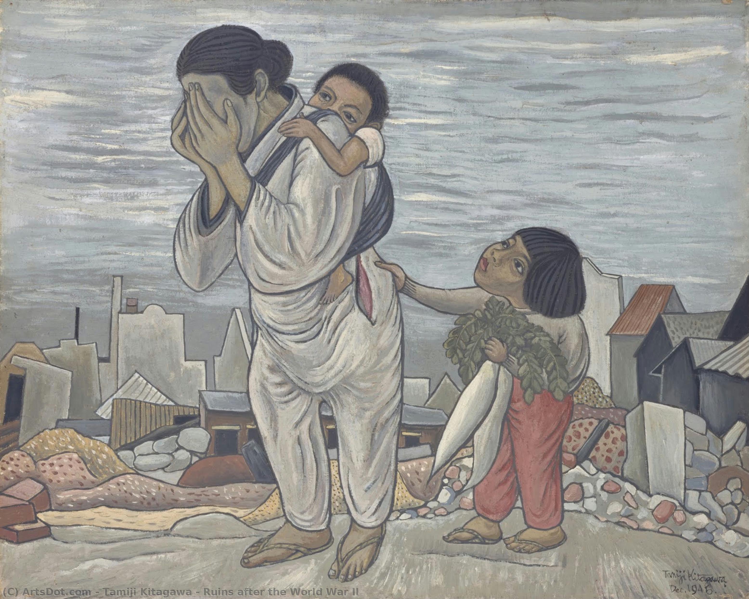 Ruins After The World War Ii — Tamiji Kitagawa