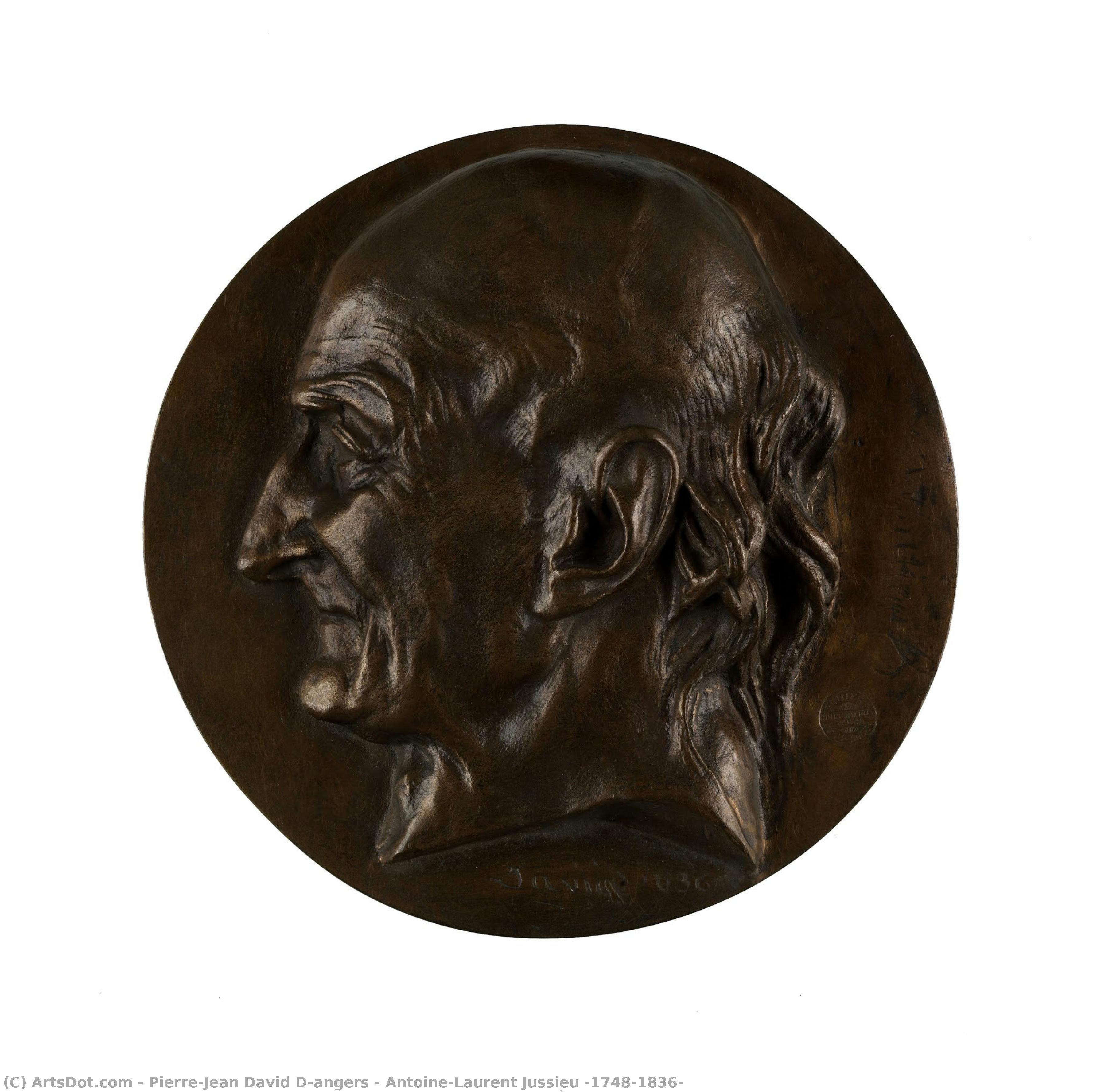 Antoine-laurent Jussieu (1748-1836) — Pierre-jean David D’angers